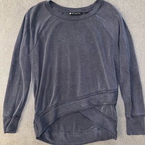 Athleta long sleeve sweater shirt